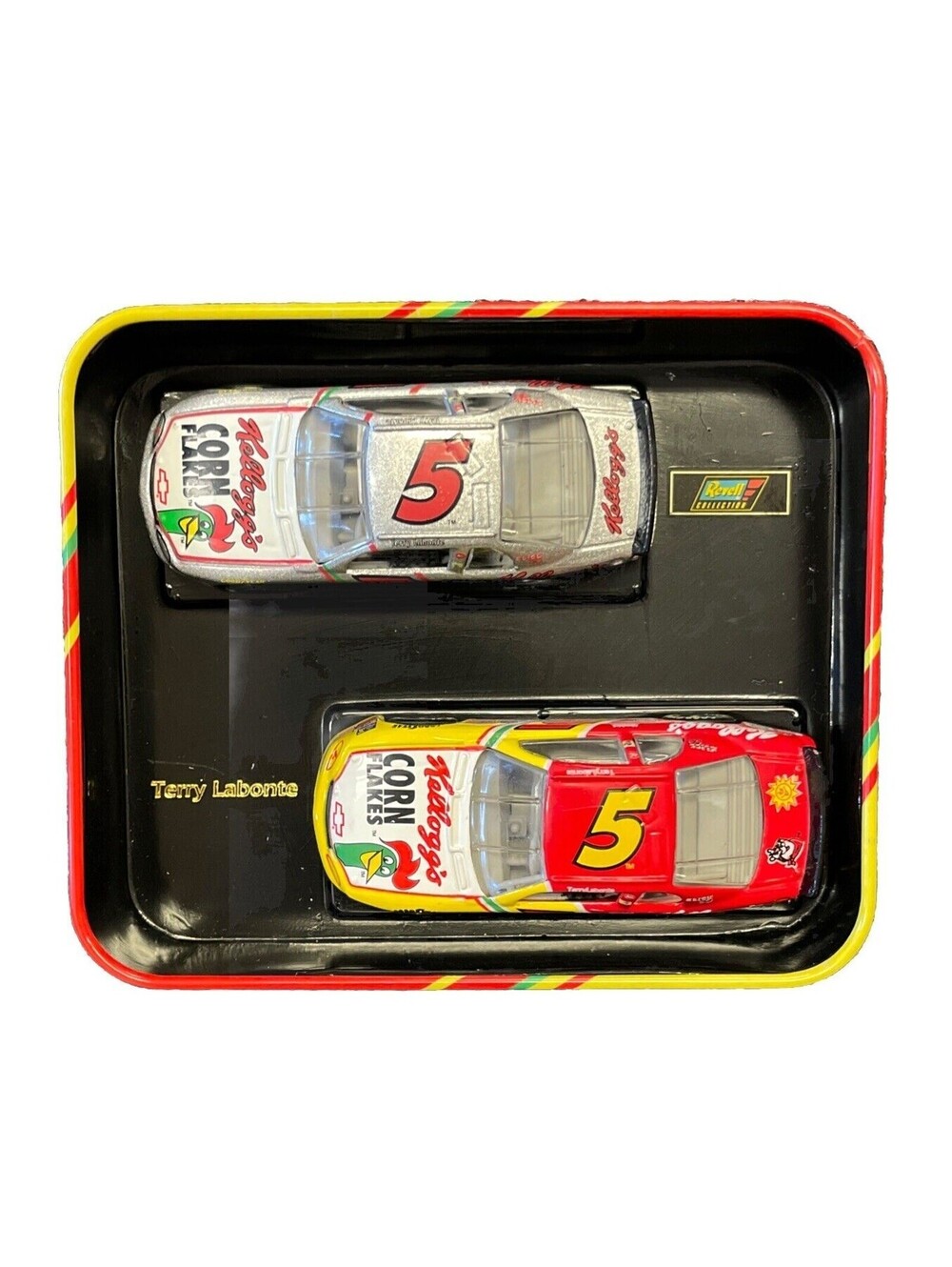 Revell Collection Kellogg's #5 Terry Labonte Collector's Tin and 1/64 Cars